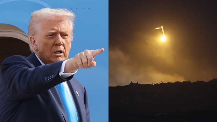 Trump respaldó nuevos ataques en Gaza: Israel "debe responder" a violaciones del alto el fuego
