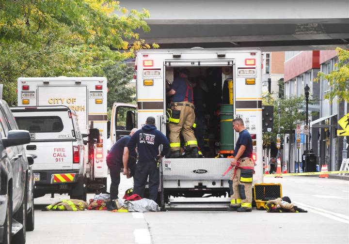 Pittsburgh Hazmat responds to powdery substance mailed to gas company