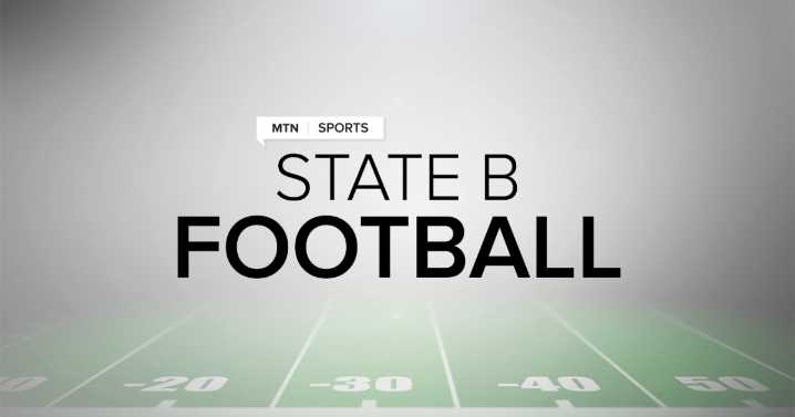 2025 Class B football scores and pairings