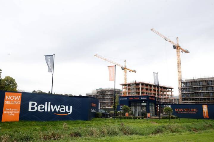 British homebuilder Bellway flags slow start to fiscal year as demand dips