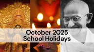 October School Holidays 2025: Full list of state-wise holidays when schools and colleges are likely to remain closed