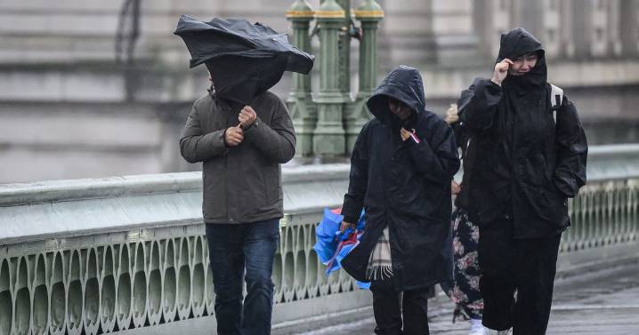 Storm Benjamin to batter UK with wind and rain as Met Office issues weather warnings