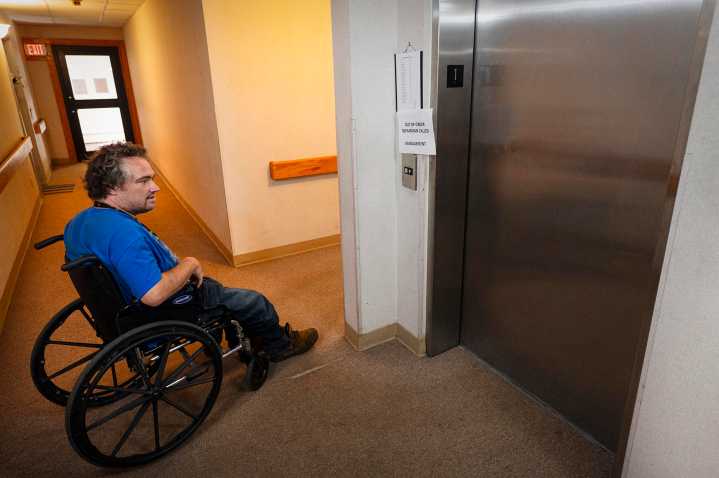 Monthslong elevator breakdown at a Montpelier complex leaves some residents feeling stranded