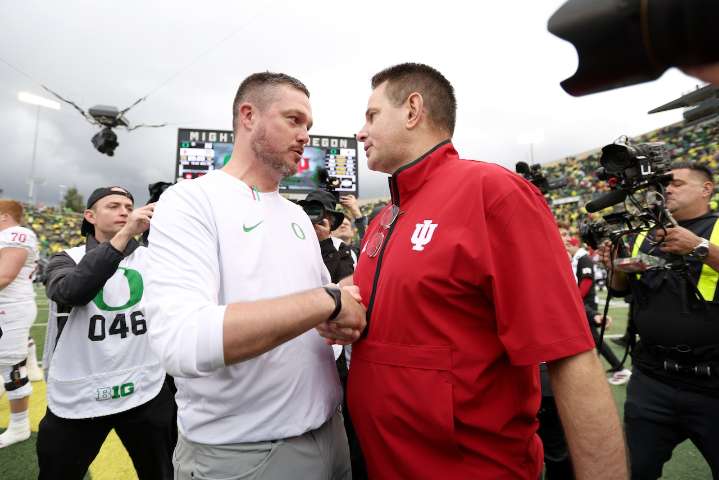 Hoosier daddy? Oregon’s answer might be Curt Cignetti