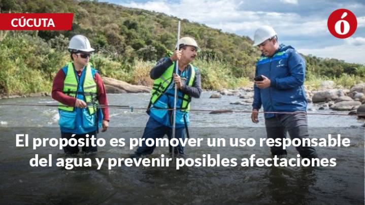 Alerta amarilla por desabastecimiento de agua en la cuenca del río Pamplonita
