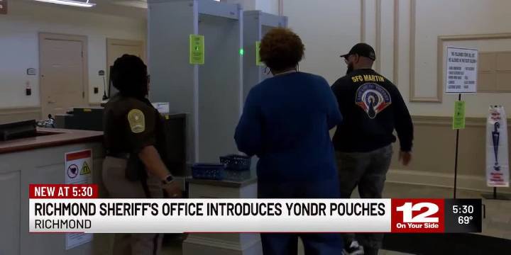 Richmond Courthouses go phone-free with pouch system
