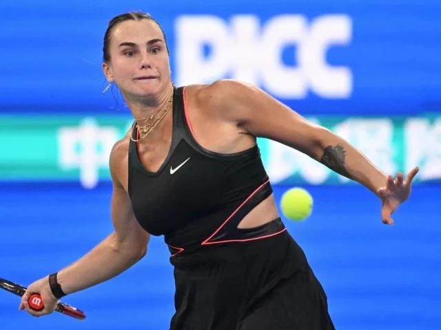 Relentless Sabalenka marches into Wuhan semi