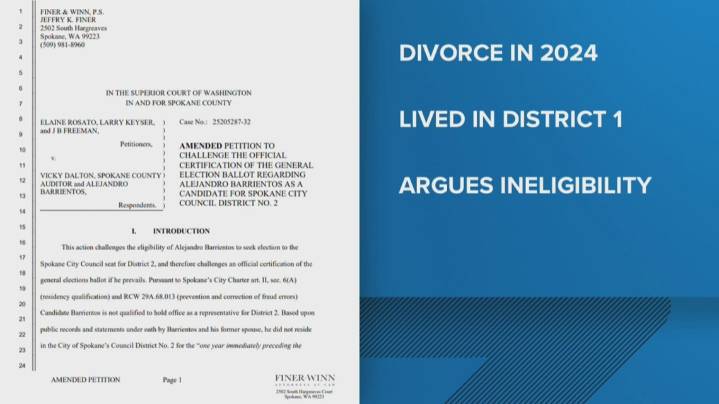 Spokane candidate Barrientos faces lawsuit over residency challenge