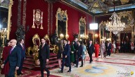 Los corrillos tras el besamanos con los Reyes: "estoy animado porque mi pareja no está en el juzgado"