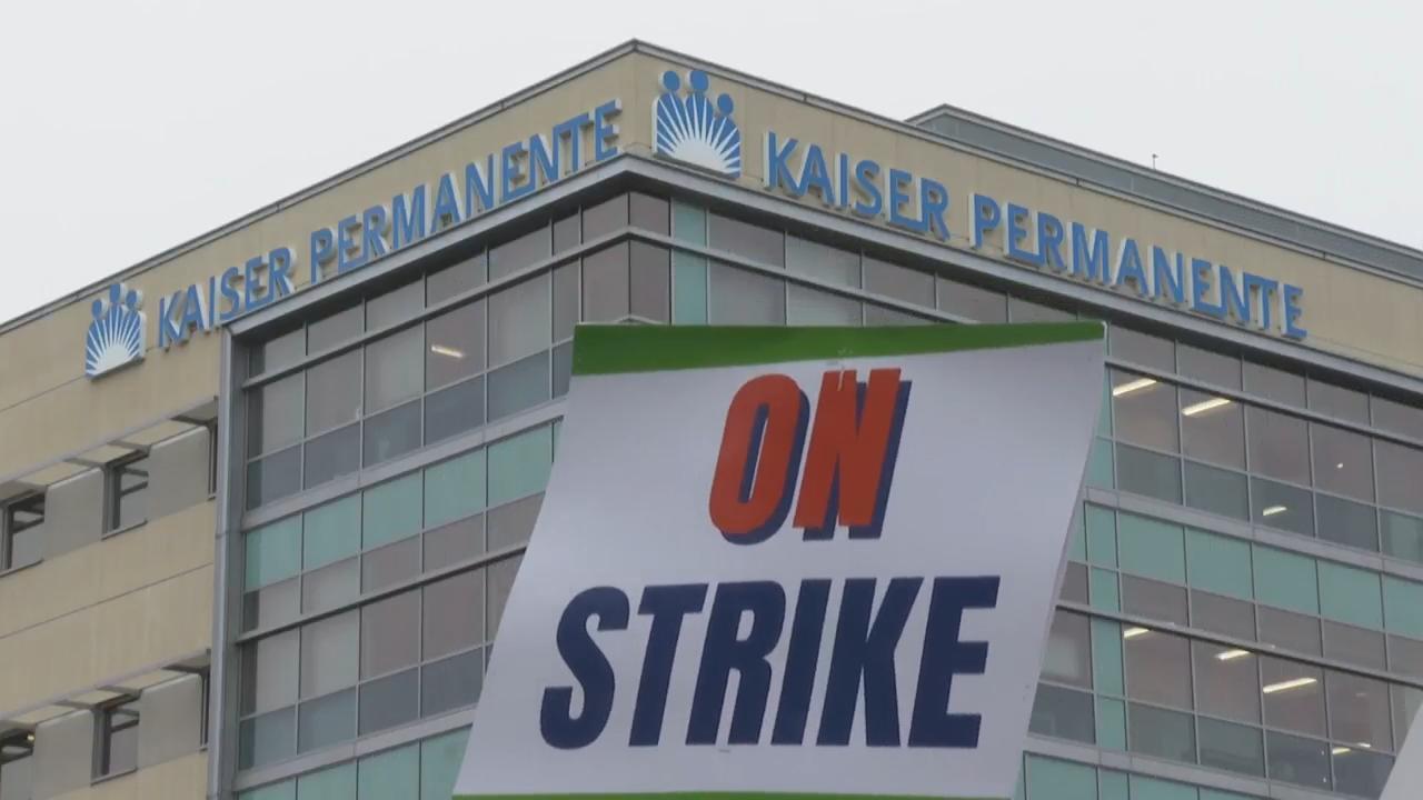 More than 30,000 Kaiser Permanente workers strike for better pay and staffing