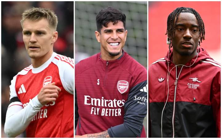 Arsenal injury update: Martin Odegaard, Piero Hincapie, Noni Madueke latest news and return dates