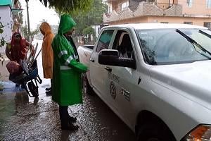 Pegan lluvias al sur de Tamaulipas