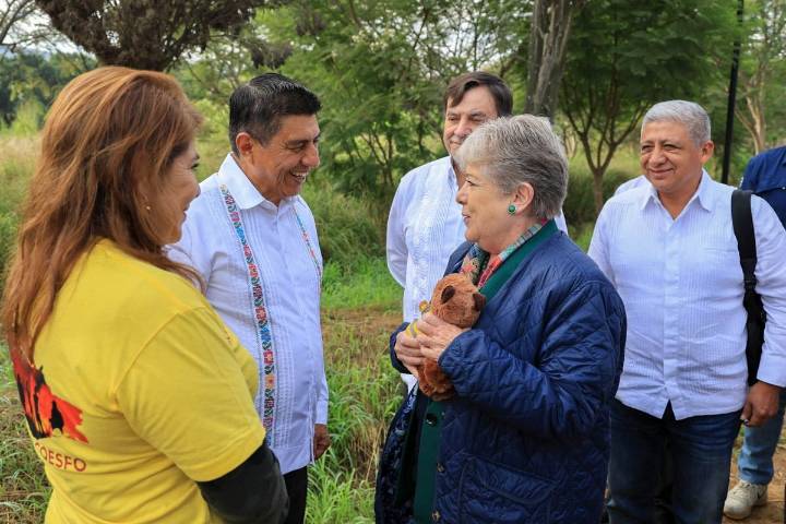 Salomón Jara se compromete con Semarnat a profundizar conservación ambiental en Oaxaca