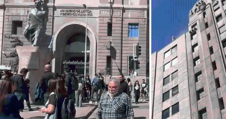 Evacúan edificio del Ministerio de Justicia por emanación de humo