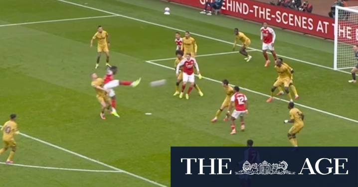 Eze scores with brilliant scissor kick