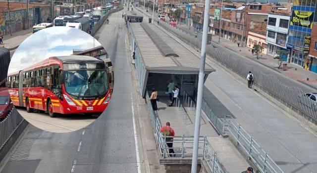 Se reactivan algunos servicios de Transmilenio tras bloqueos de motociclistas