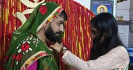 Gujarat Gujarat's special garba: Men in sarees dance to lift a curse