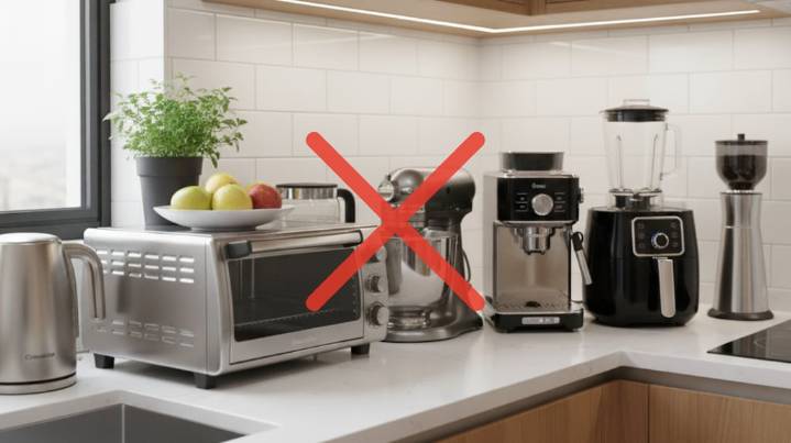 Adiós a los electrodomésticos en toda la mesada: la nueva tendencia que optimiza el espacio en la cocina