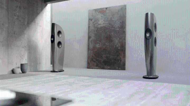 KEF Refreshes Blade Speakers With Bold New Metallic Finishes