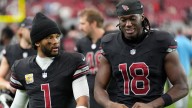 Cardinals QB Kyler Murray sits out of Wednesday's practice because of a foot injury