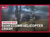 Bankstown Helicopter Crash Leaves One Dead, Teen in Critical Condition