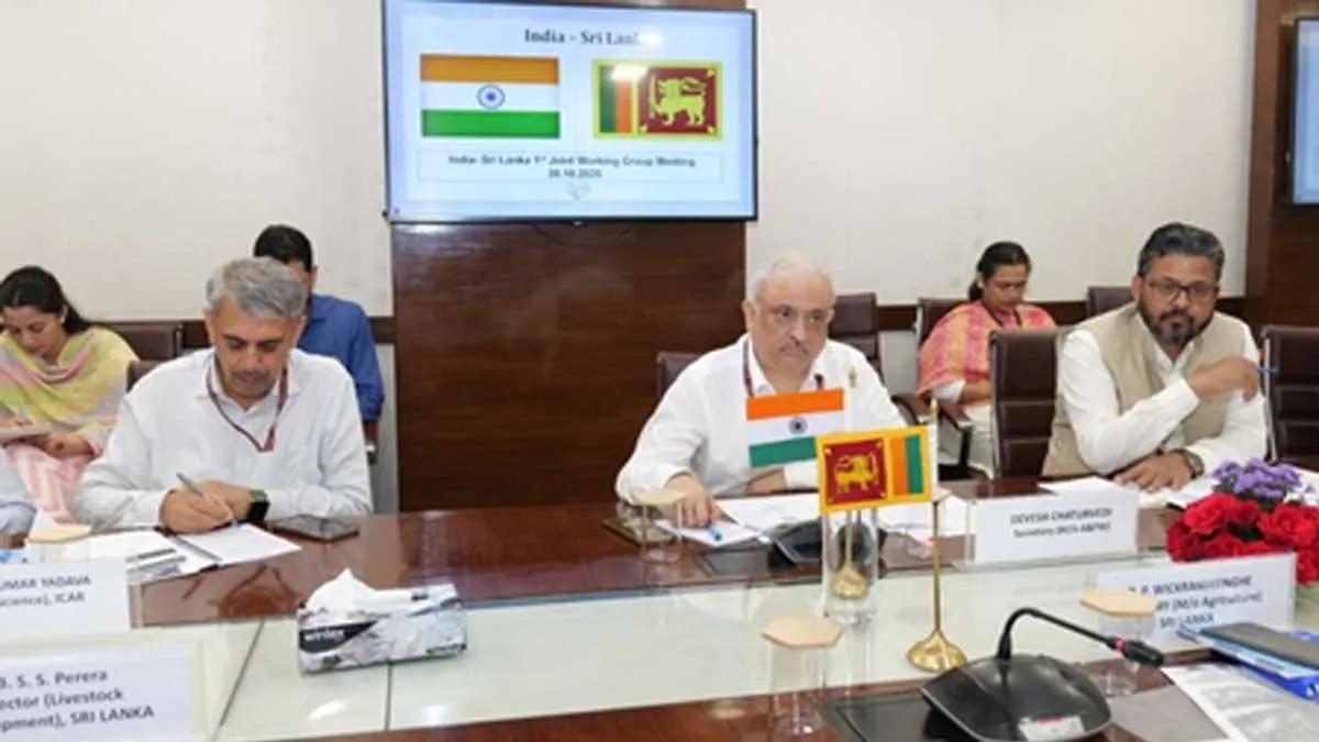 India, Sri Lanka Hold First Joint Working Group Meet on Agriculture