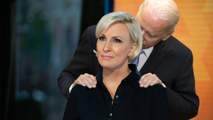 'I Have Never Treated A Woman Inappropriately,' Joe Biden Whispers Into Journalist's Ear