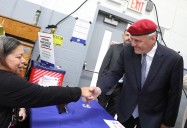 Curtis Sliwa visits Staten Island early voting sites, encourages turnout