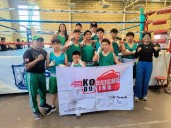 Grandes combates en trinagular de box amateur
