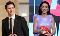 Katy Perry celebra su cumpleaños con Justin Trudeau en París