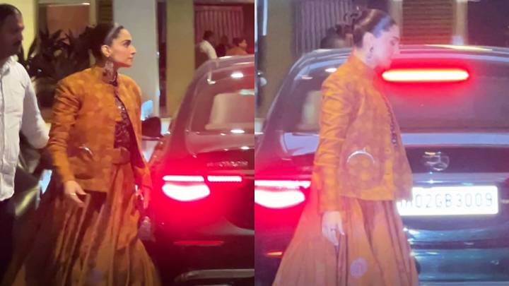Sonam Kapoor Ignores Paparazzi Amid Pregnancy Reports