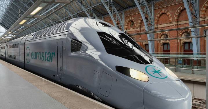 De Londres a París, en un tren dos pisos