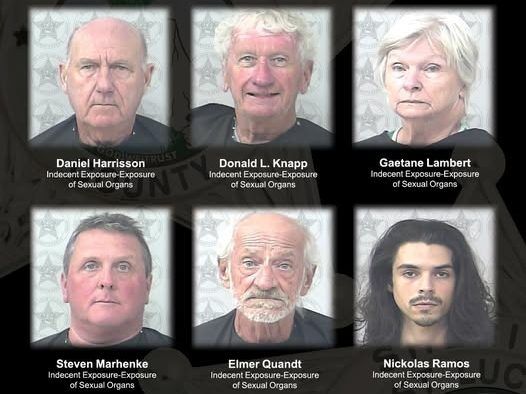 Six nudists arrested for sunbathing at wrong Florida beach