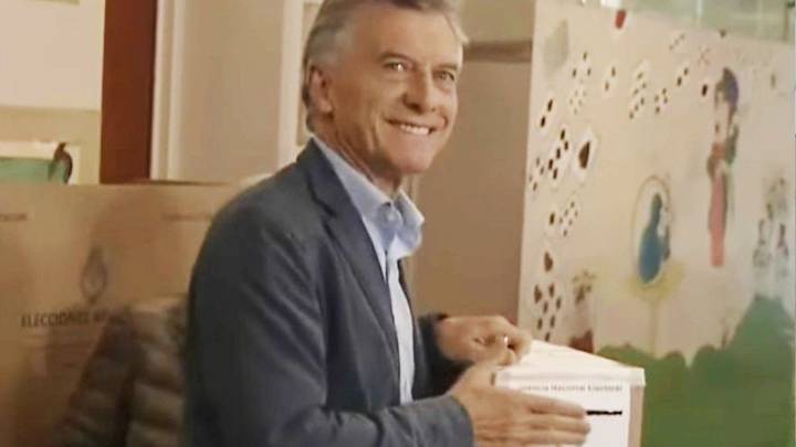 Votó Mauricio Macri: "Es un buen momento para volver a renovar la esperanza"