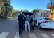 Motociclista sufrió lesiones leves tras embestir un can que recibe atención veterinaria