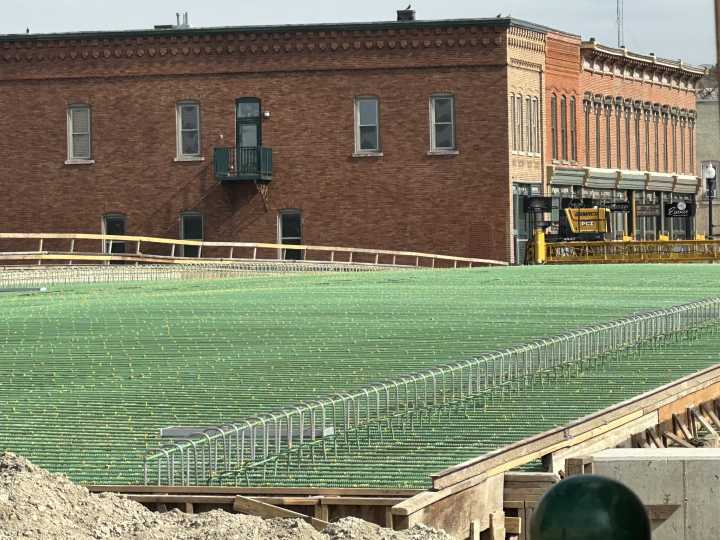 Bridge to Get Concrete Poured