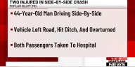 Two injured in side-by-side crash in Poplar Bluff