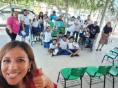 Niños de Nava disfrutan jornada de cuentos en el CAM 40