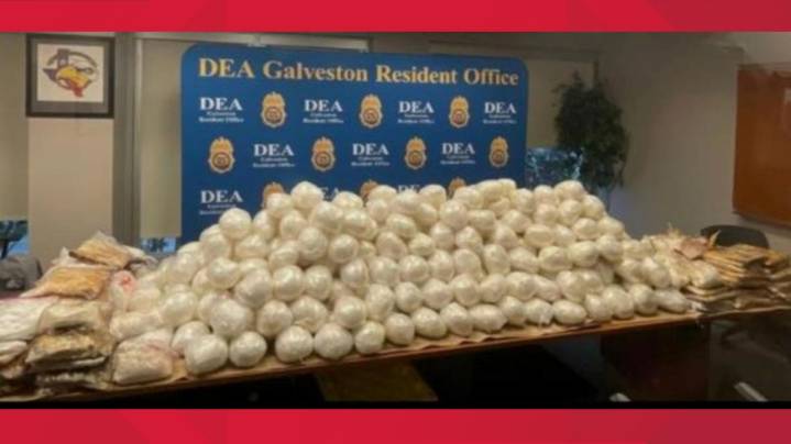 Joint investigation leads to seizure of nearly 900 pounds of methamphetamine in Houston