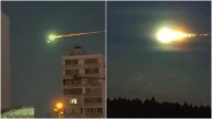 ¿Era Lemmon? Bola de “fuego verde” atravesó el cielo de Moscú 🎦
