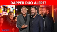 George Clooney, Adam Sandler Look Dapper At The AFI Premiere Of Their Netflix Film 'Jay Kelly'; N18G