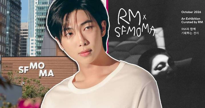 RM de BTS curará exposición en SFMOMA 2026; presentará obras coreanas y occidentales