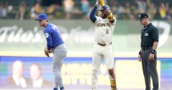 Brewers' Chourio starting in Game 2 of NLDS vs. Cubs after exiting Game 1 with hamstring tightness
