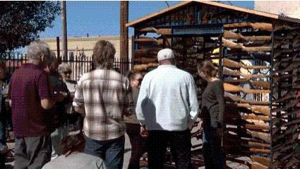 Albuquerque artist joins with community to build house out of guns