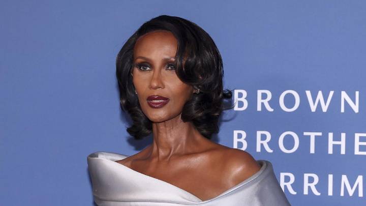 La espectacular reaparición de Iman, la viuda de David Bowie, a los 70 años