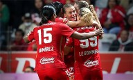 Toluca celebra pase a la liguilla femenil con triunfo ante Necaxa