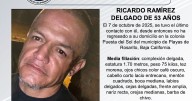 Se busca a Ricardo Ramírez Delgado de 53 años de edad