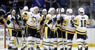 Penguins celebrate the start of a new era while paying tribute to Crosby, Malkin and Letang