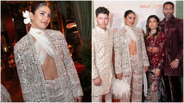 Priyanka Chopra, Nick Jonas dazzle at All That Glitters Diwali Bash in New York