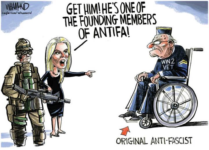 Editorial cartoon for Sunday, October 12, 2025